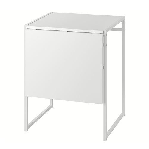 IKEA - MUDDUS, folding kitchen table, white, seats 1-2