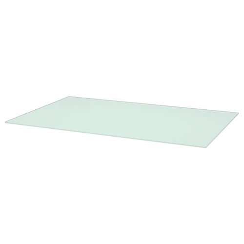 IKEA - TORSBY, yemek masası tablası, renksiz, 135x85 cm