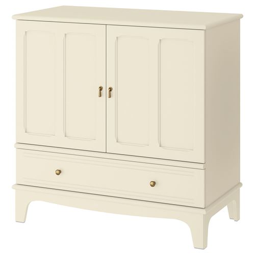 IKEA - LOMMARP, cabinet with doors, light beige, 102x101 cm