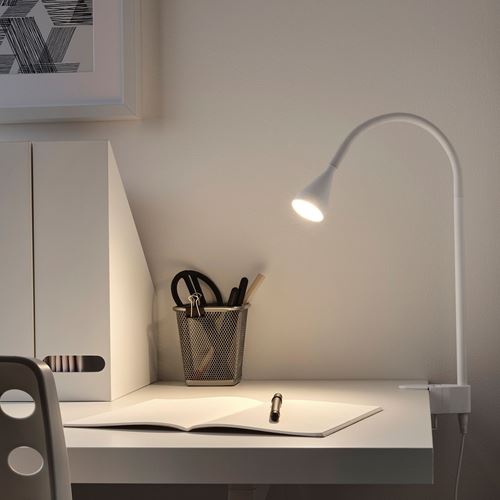 IKEA - NAVLINGE, table/wall uplighter, white