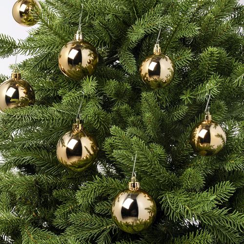 IKEA - VINTERFINT, tree ornament, golden colour