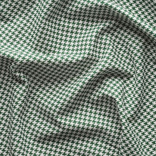 IKEA - ORDENSFLY, background curtain, 1 pair, white/green, 145x300 cm