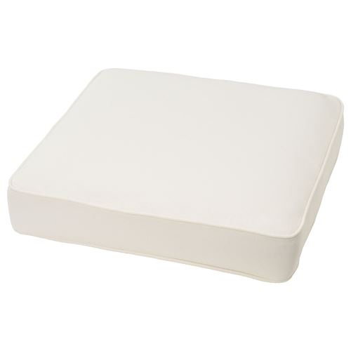 IKEA - JARPÖN, dış mekan oturma minderi kılıfı, beyaz, 62x62 cm