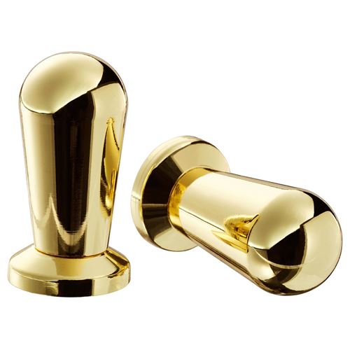 IKEA - BAGGANAS, knob, brass colour, 13 mm