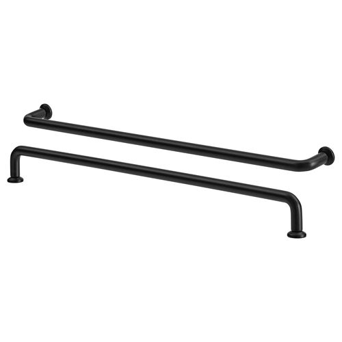 IKEA - BAGGANAS, handle, black, 335 mm