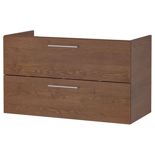 IKEA - GODMORGON, wash-basin cabinet, ash, 100x47x58 cm