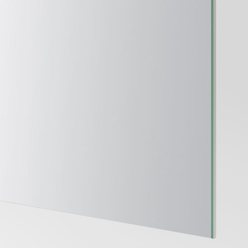 IKEA - AULI, pair of sliding doors, mirror, 200x201 cm