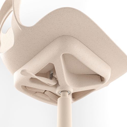 IKEA - ODGER, office chair, white-beige