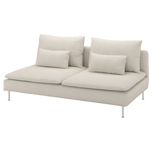 IKEA - SODERHAMN, 3-seat sofa cover, Gunnared beige