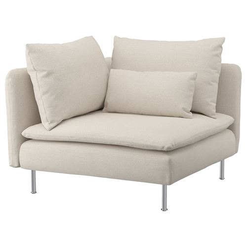 IKEA - SODERHAMN, corner section cover, Gunnared beige
