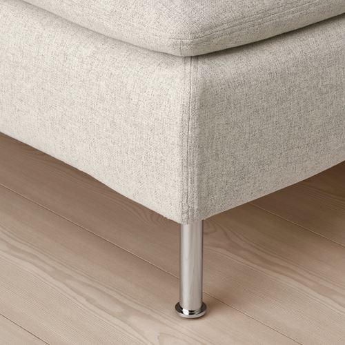 IKEA - SÖDERHAMN, pouffe, Gunnared beige