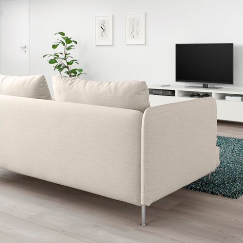 IKEA - SÖDERHAMN, 3-seat sofa, Gunnared beige