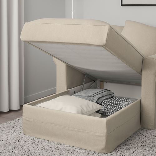 IKEA - GRÖNLID, uzanma koltuğu, sporda natürel