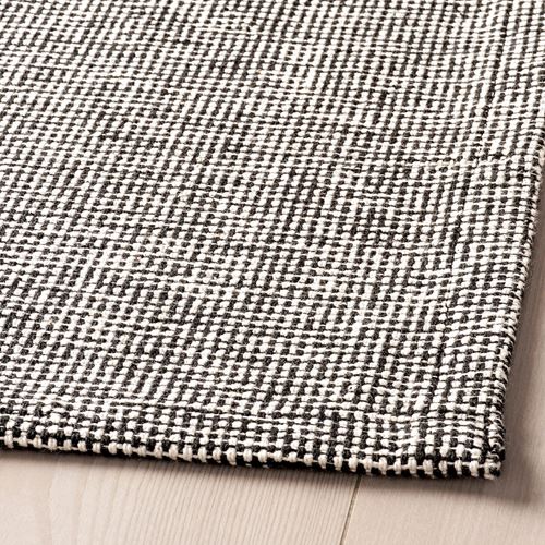 IKEA - TIPHEDE, rug, grey/white, 155x220 cm