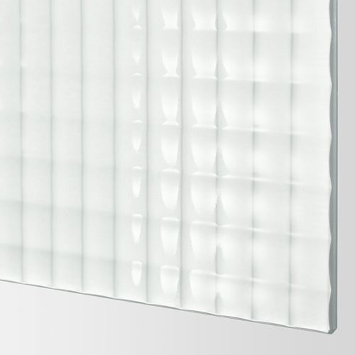 IKEA - NYKIRKE, panels for sliding door frame, frosted glass, 100x236 cm