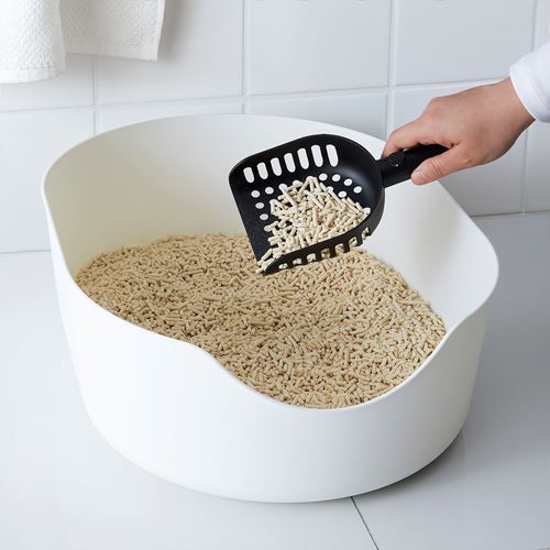IKEA - LURVIG, scoop for litter tray, black