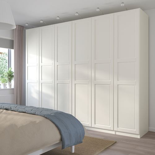 IKEA - PAX/TYSSEDAL, PAX gardırop, beyaz, 300x60x236 cm