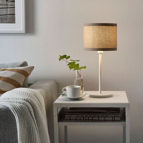 IKEA - RINGSTA, lamp shade, beige