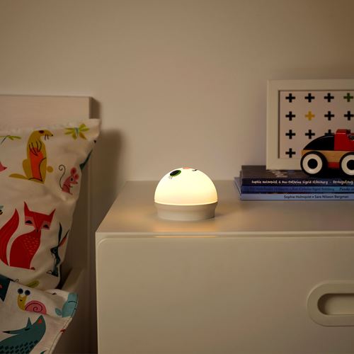 IKEA - KORNSNÖ, children table lamp, white