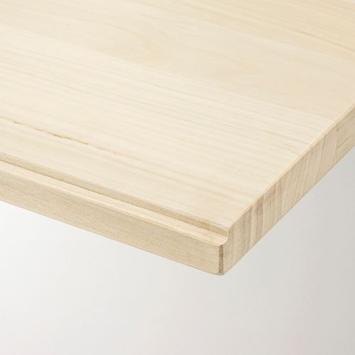 IKEA - TRANHULT, wall shelf piece, aspen, 80x20 cm