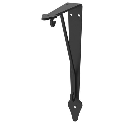 IKEA - KROKSHULT, wall shelf stand, anthracite, 18x24 cm