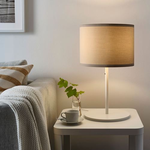 IKEA - RINGSTA, lamp shade, beige