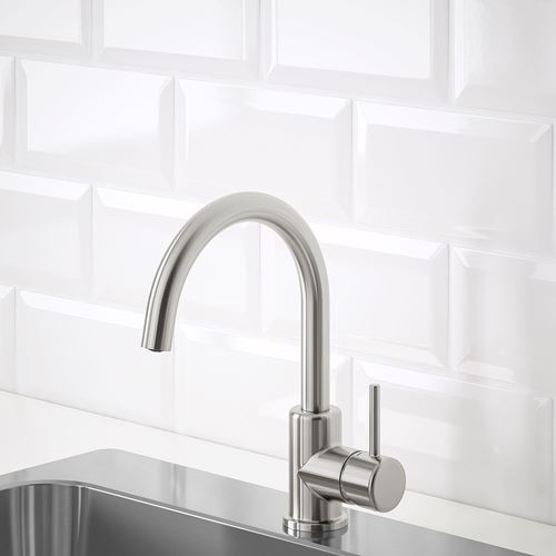 IKEA - GLYPEN, sink tap, stainless steel