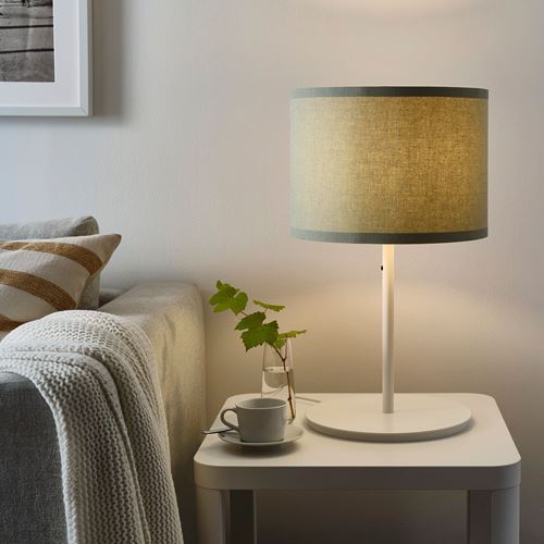 IKEA - RINGSTA, abajur başlığı, açık yeşil, 33 cm
