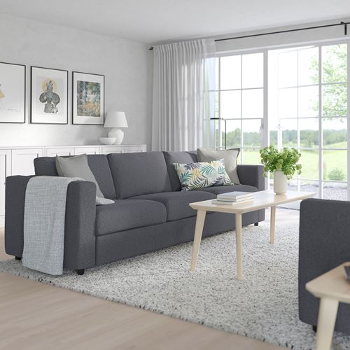 IKEA - VIMLE, 3-seat sofa, Gunnared medium grey