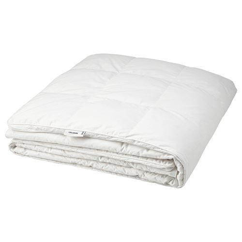 IKEA - FJALLHAVRE, double duvet, white, warm