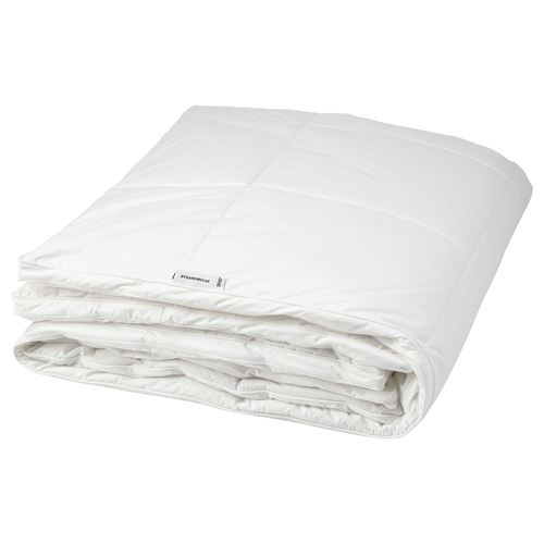 IKEA - STRANDMOLKE, single duvet, white, warm