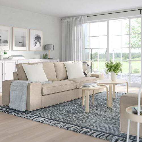 IKEA - KIVIK, 3'lü kanepe, hillared bej