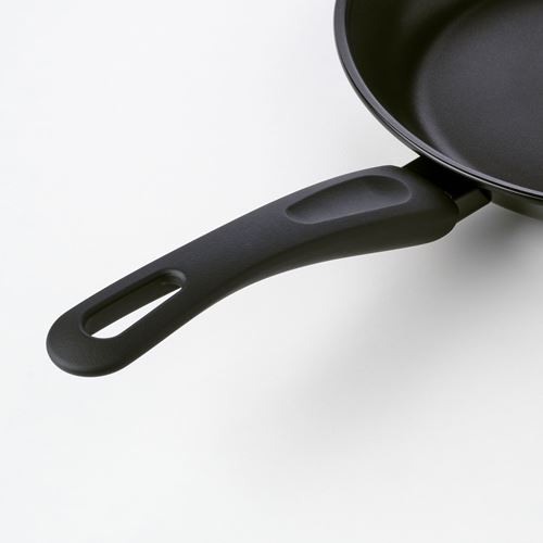 IKEA - HEMLAGAD, frying pan, black, 24 cm