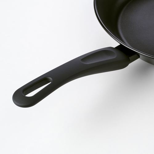 IKEA - HEMLAGAD, frying pan, black, 28 cm