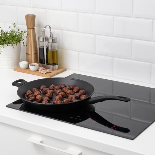 IKEA - HEMLAGAD, frying pan, black, 32 cm