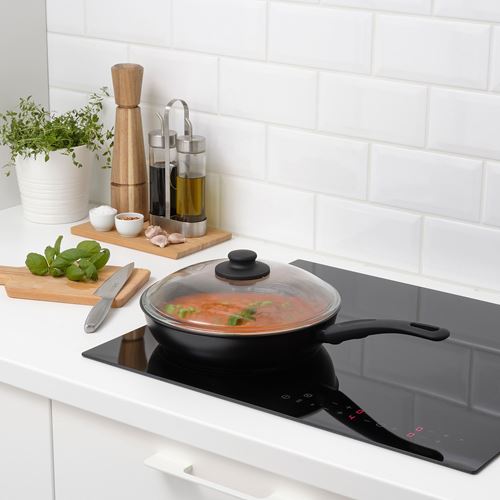 IKEA - HEMLAGAD, saute pan, black, 26 cm