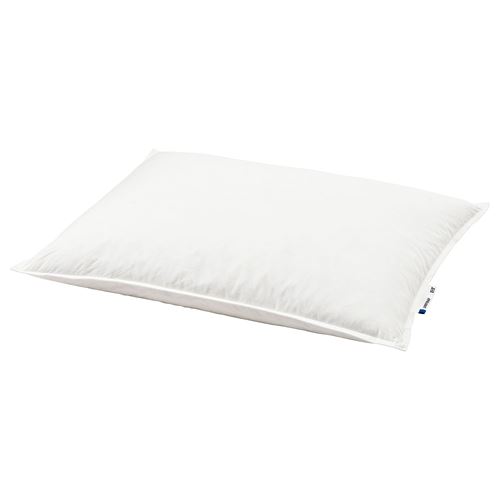 IKEA - LUNDTRAV, high pillow, white, 50x60 cm