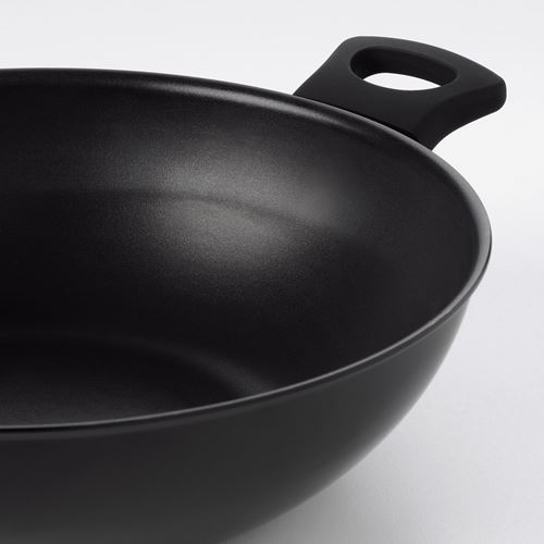 IKEA - HEMLAGAD, saute pan, black, 28 cm