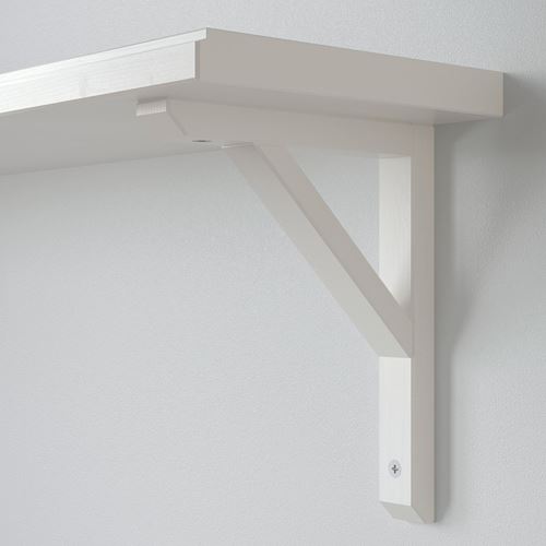 IKEA - TRANHULT/SANDSHULT, wall shelf, white, 80x20 cm