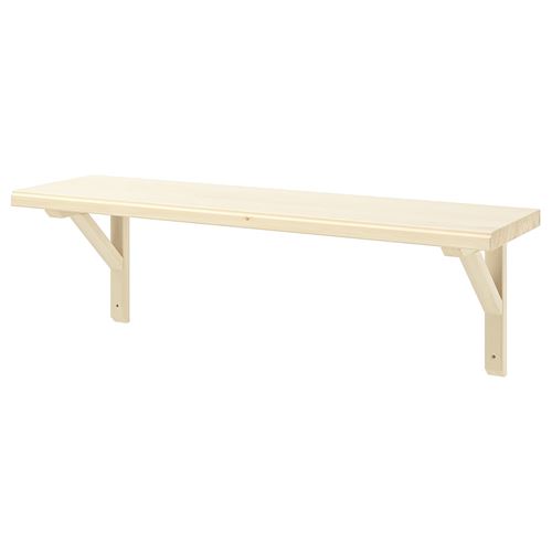 IKEA - TRANHULT/SANDSHULT, wall shelf, aspen, 80x20 cm