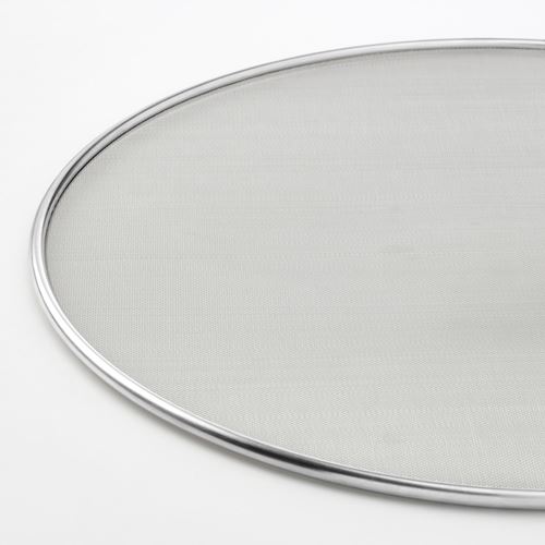 IKEA - KLOCKREN, splatter screen, stainless steel, 34 cm