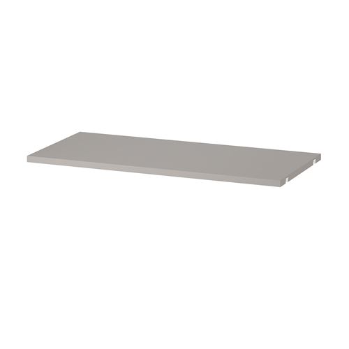 IKEA - BOAXEL, shelf, grey, 80x40 cm