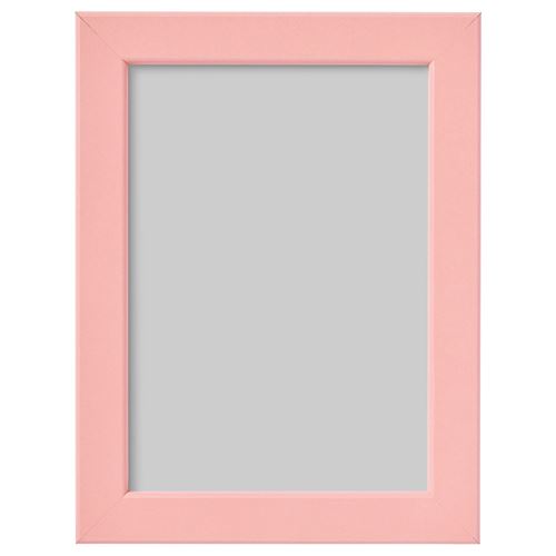 IKEA - FISKBO, colorful frame, pink, 13x18 cm