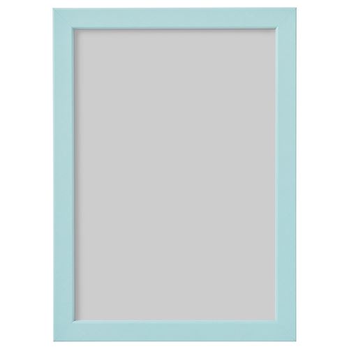 IKEA - FISKBO, colorful frame, light blue, 21x30 cm