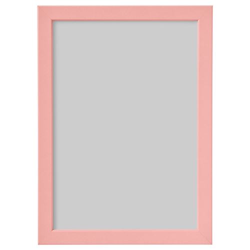 IKEA - FISKBO, colorful frame, pink, 21x30 cm