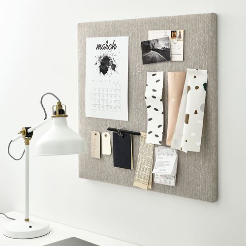 IKEA - SVENSAS, memo board, beige, 60x60 cm