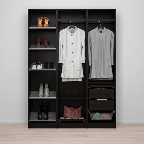 IKEA - PAX/AHEIM, gardırop, venge-ayna, 150x38x201 cm