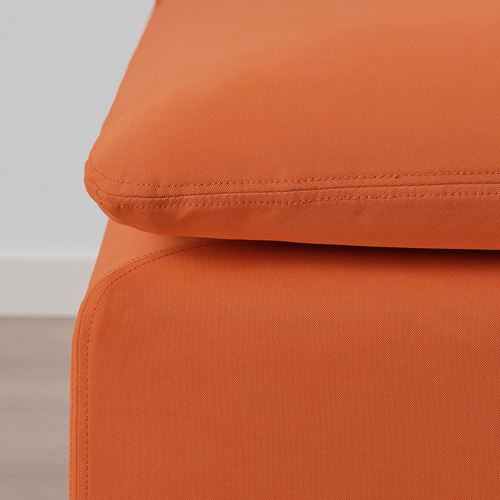 IKEA - SÖDERHAMN, 3-seat sofa, samsta orange
