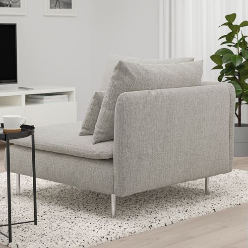 IKEA - SÖDERHAMN, corner section, viarp beige-brown