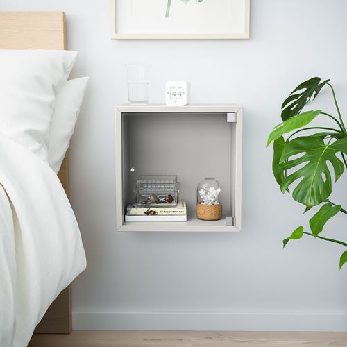 IKEA - EKET, wall cabinet unit, light grey, 35x25x35 cm